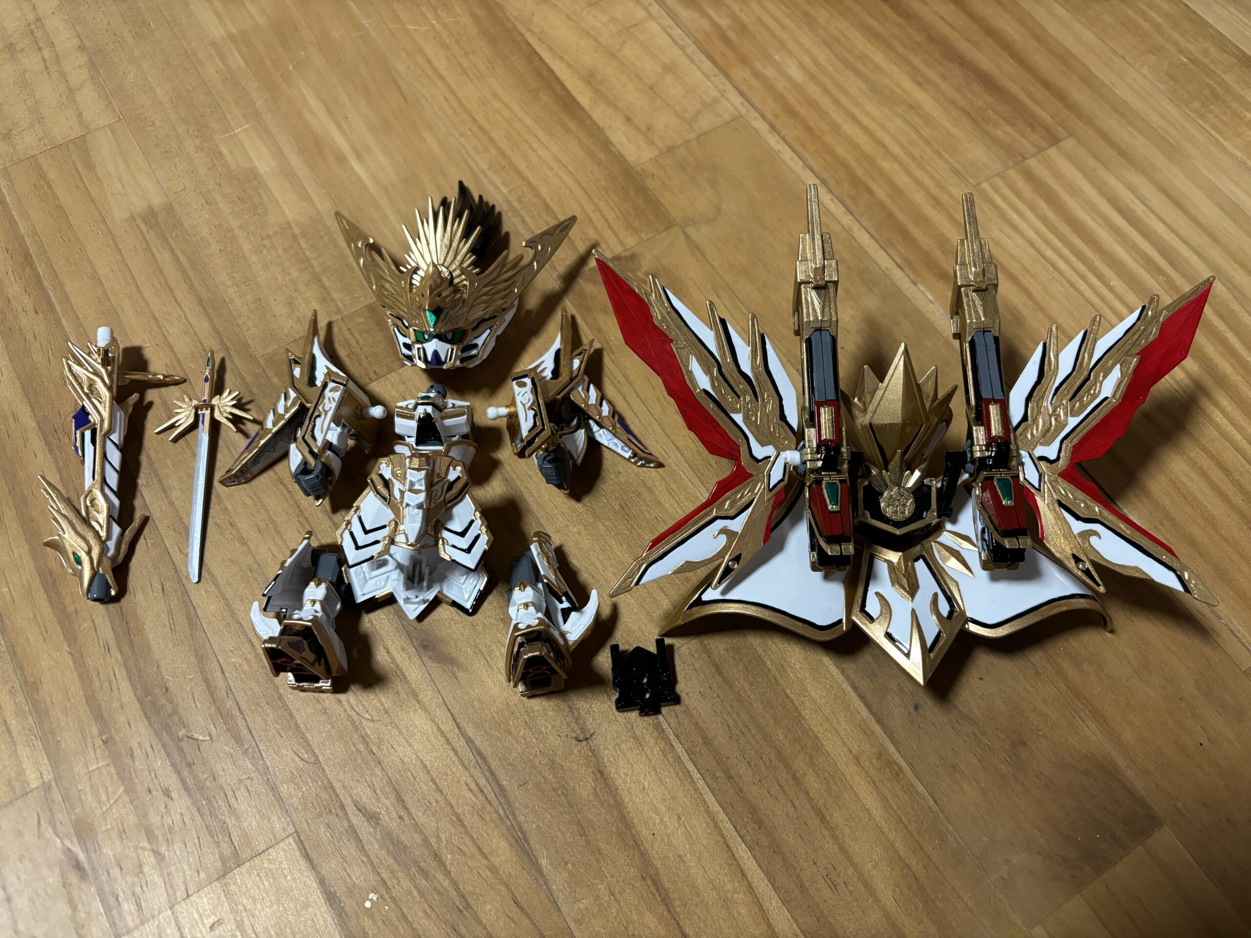 天下無双大将軍塗装各パーツ完成