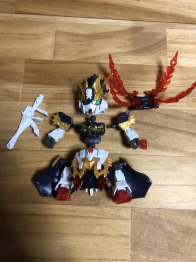甘寧クロスボーンガンダム各パーツ完成