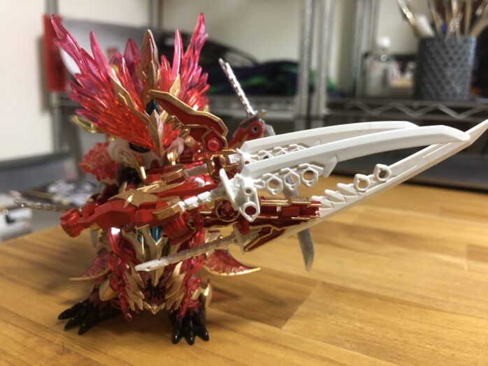 孫権-赫炎翔虎-塗装アクション１