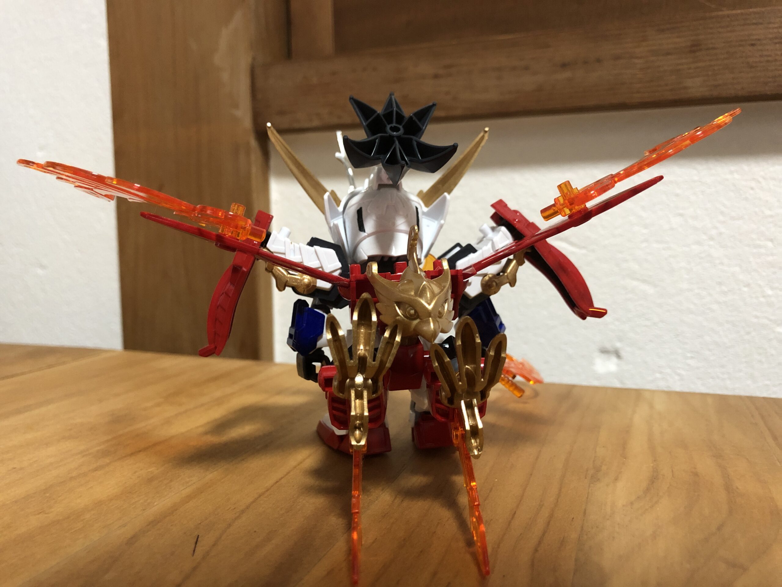 LEGEND BB ストライク劉備塗装炎凰背面