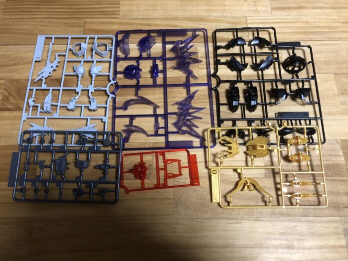 徐晃ガンダムデスサイズプラパーツ