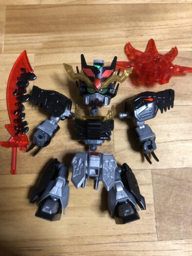 董卓プロヴィデンスガンダム各パーツ完成