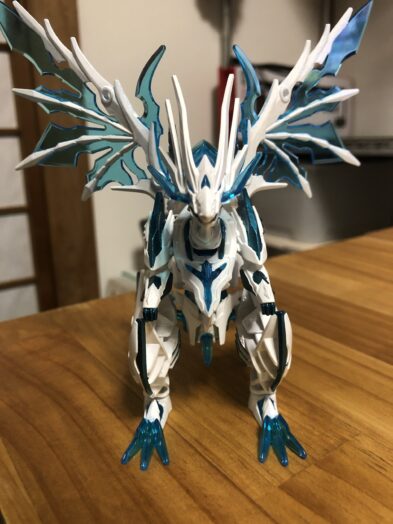 シャイングラスパードラゴン塗装正面