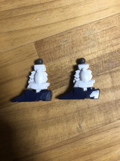 EXSTユニコーンガンダム両足横