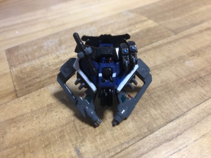 ヴェルデバスター隊員塗装腰