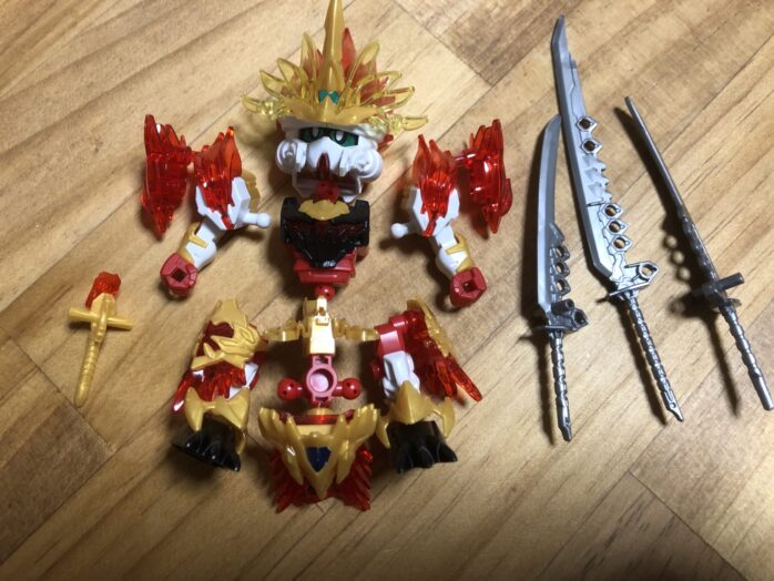 孫権ガンダムアストレイ各パーツ完成