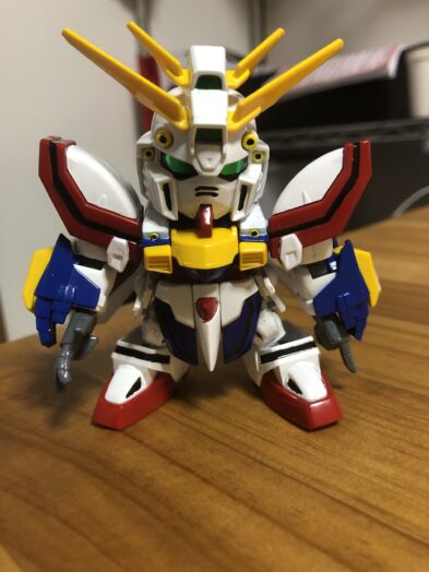 No.242 Gガンダム塗装正面