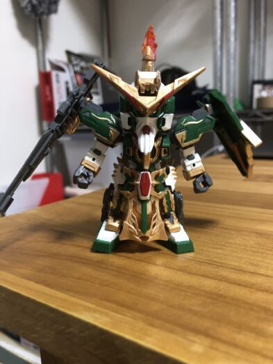 黄忠ガンダムデュナメス塗装正面