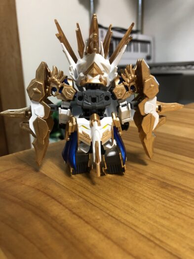 馬超ガンダムバルバトス塗装背面