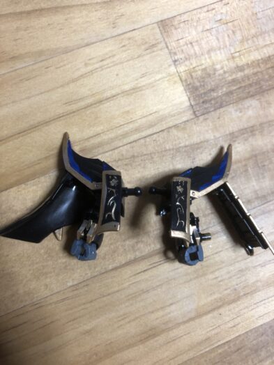 信長ガンダムエピオンダークマスクVer.塗装両腕