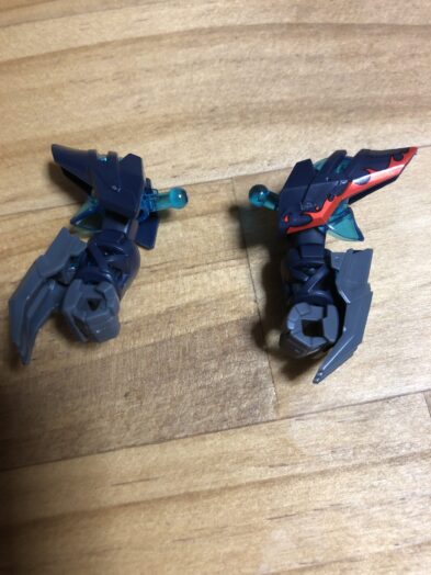 佐助デルタガンダム両腕