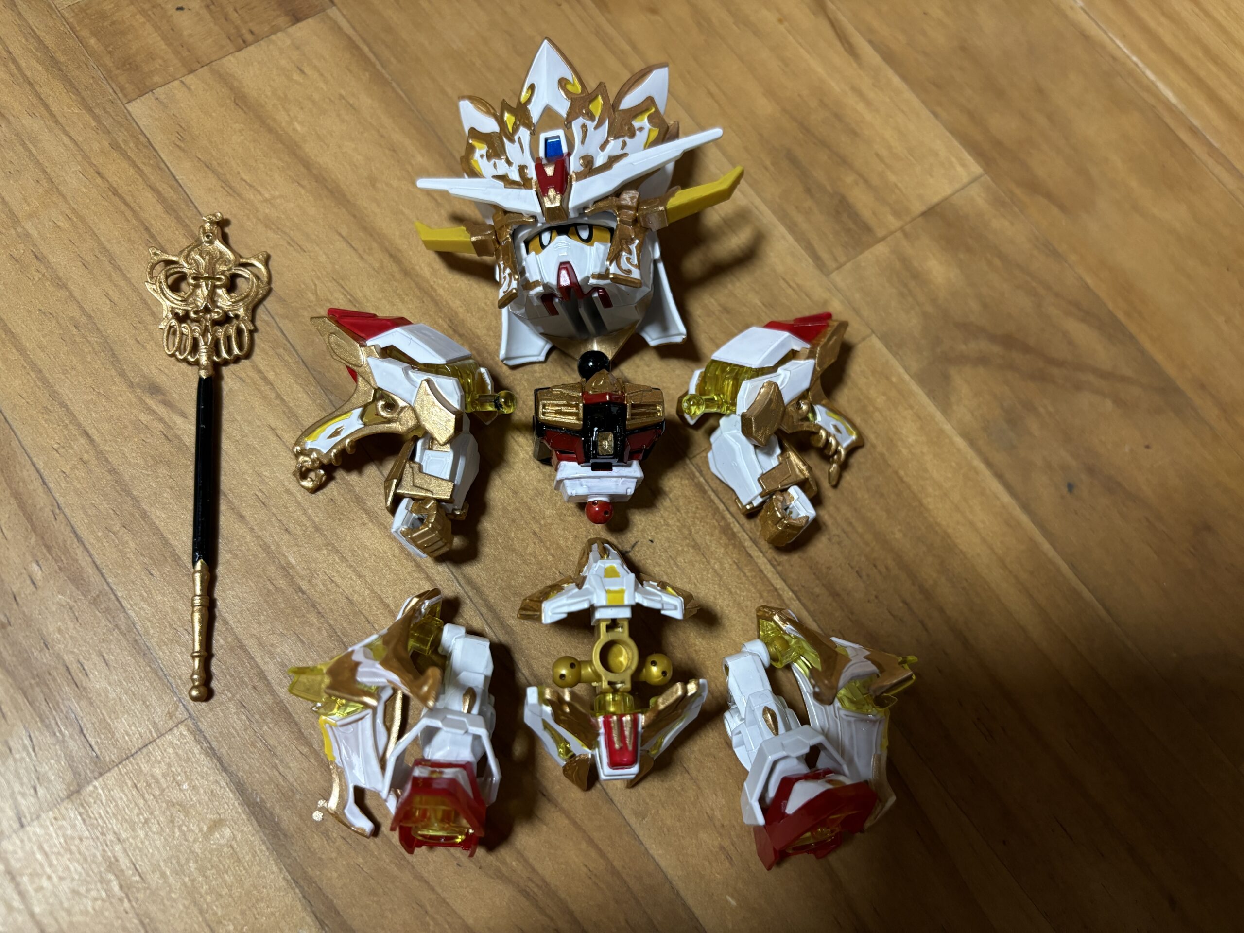 悟空＆三蔵塗装各パーツ完成