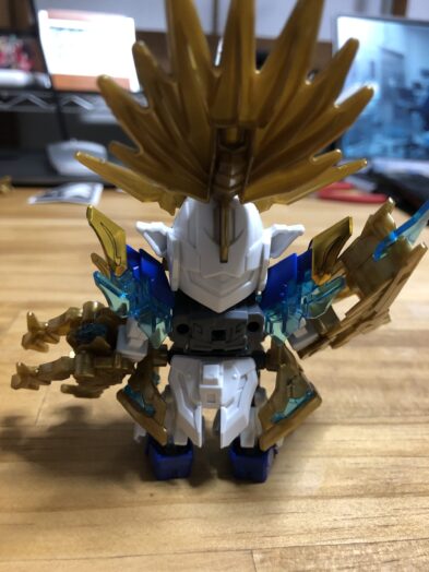 龍尊劉備ユニコーンガンダム完成背面