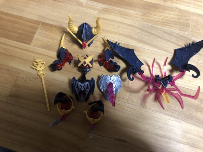 ウォーロックイージスガンダム各パーツ完成