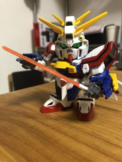 No.242 Gガンダム塗装アクション1