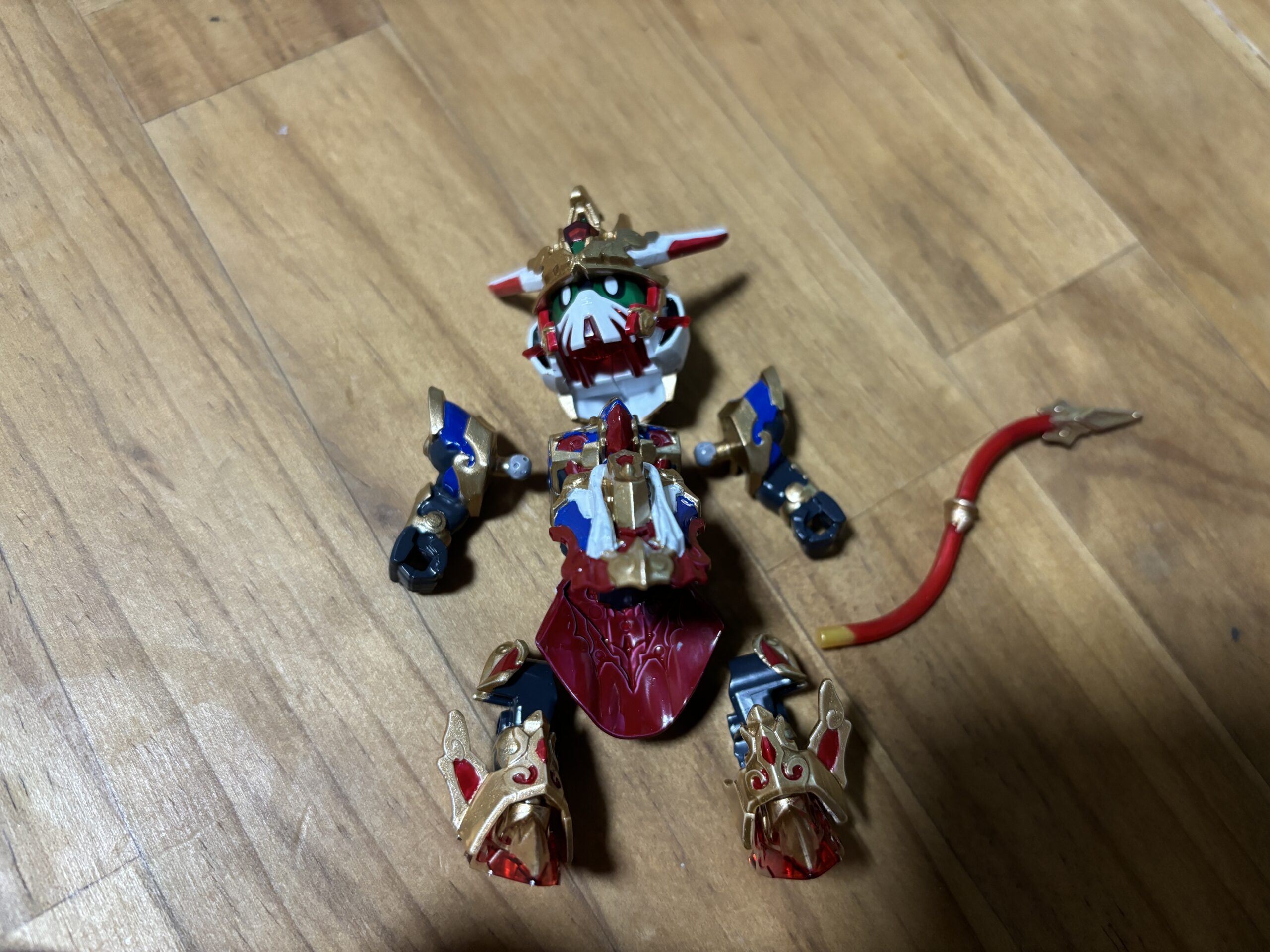 悟空＆三蔵塗装悟空各パーツ完成