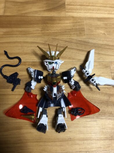 アルセーヌガンダムX各パーツ完成