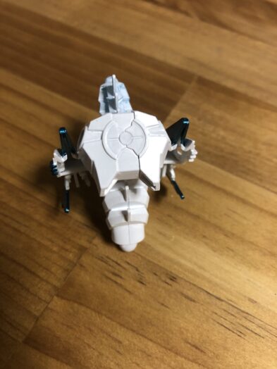 シャイングラスパードラゴン塗装胴体背面