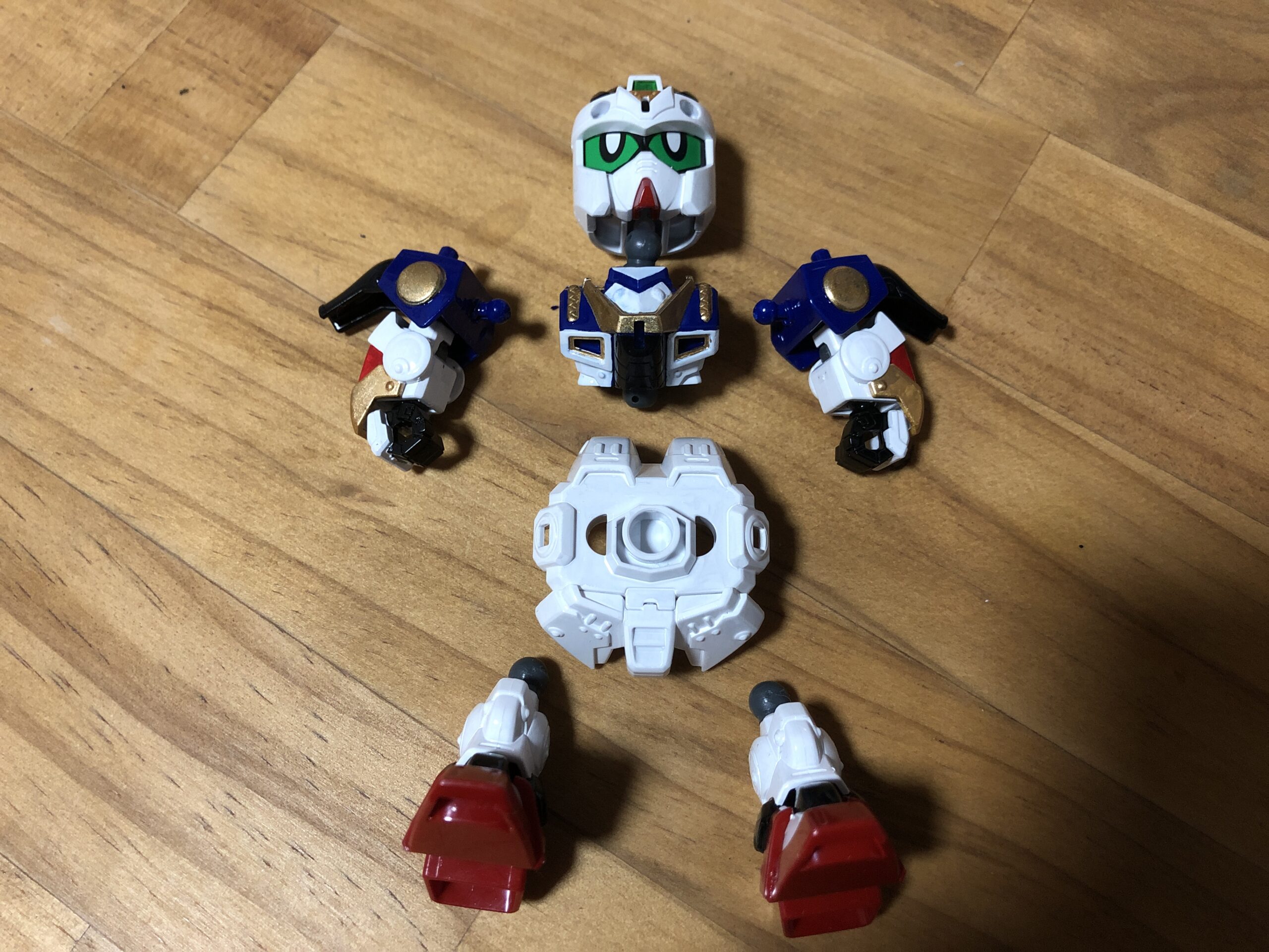 LEGEND武者飛駆鳥塗装軽装タイプパーツ