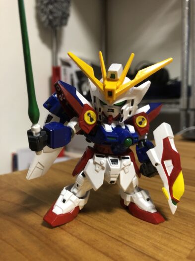 EXSTウイングガンダムゼロ塗装アクション1