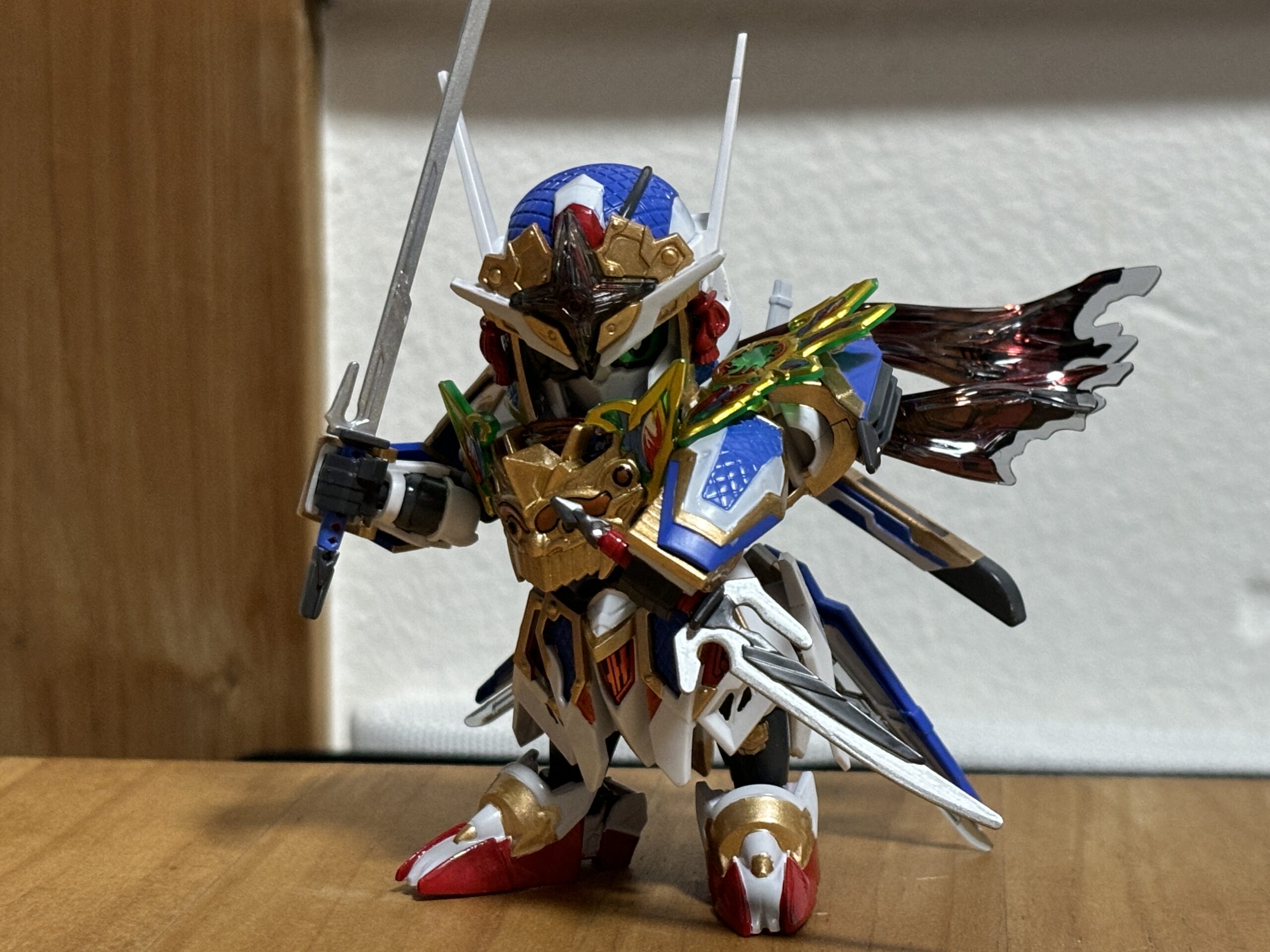 隠密ガンダムエアリアル塗装アクション①