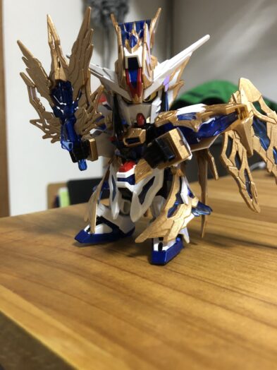 諸葛亮フリーダムガンダム塗装アクション