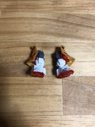 炎皇張飛ゴッドガンダム両足