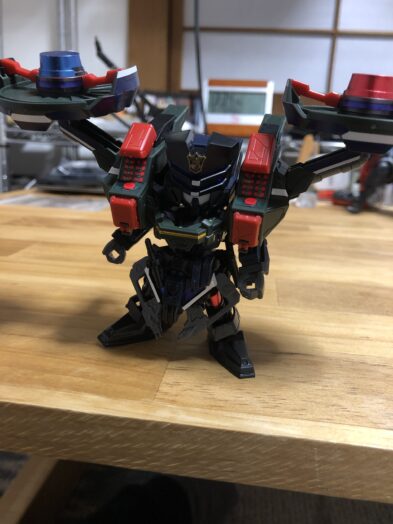 ヴェルデバスター隊員空中装備