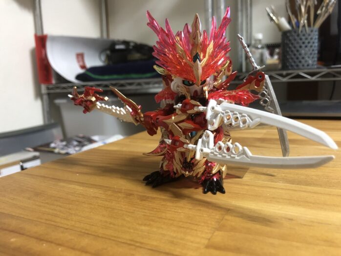 孫権-赫炎翔虎-塗装アクション３