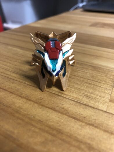 趙雲ダブルオーガンダム塗装腰