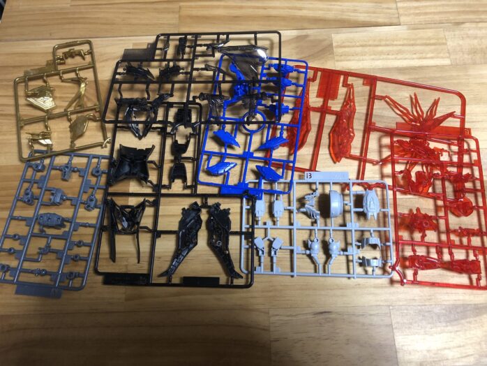 司馬懿デスティニーガンダムプラパーツ