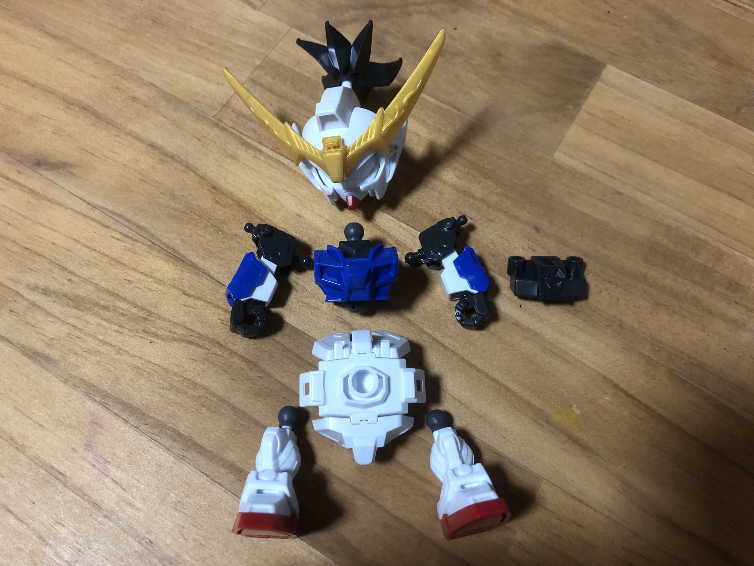 LEGEND BB ストライク劉備軽装各パーツ完成