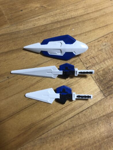 EXSTガンダムエクシア塗装オリジナル武器Bパーツ