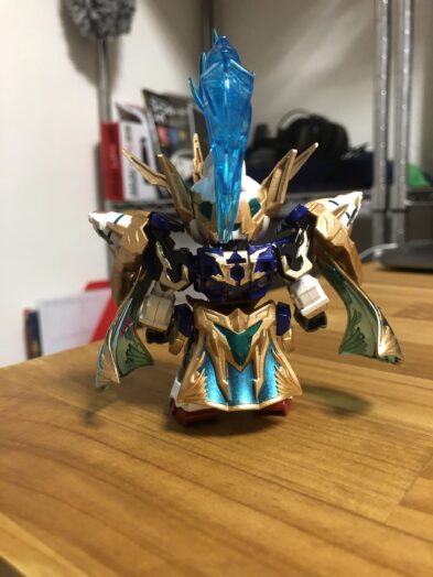 趙雲ダブルオーガンダム塗装背面