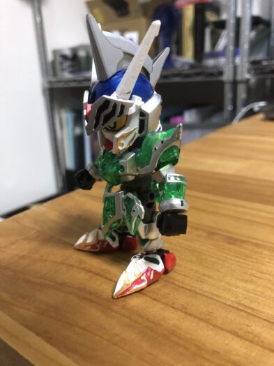 ナイトストライクガンダム塗装軽装斜面