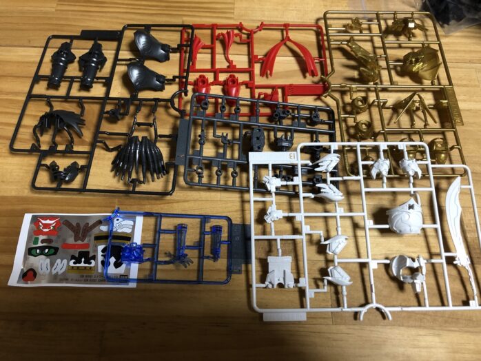 エドワードセカンドVプラパーツ全部