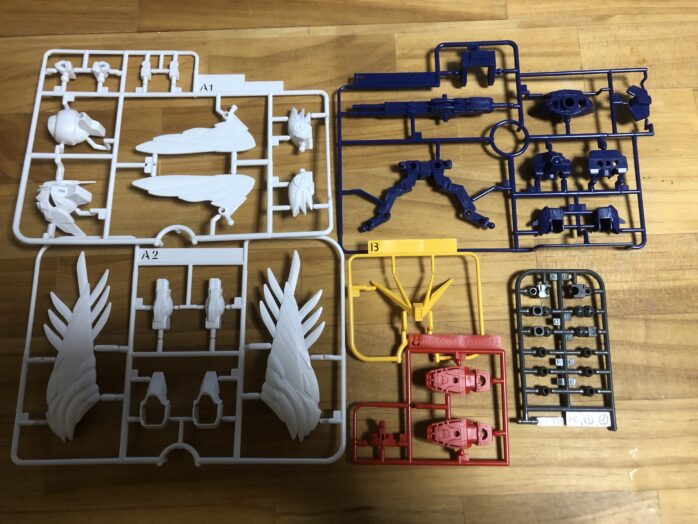 EXSTウイングガンダムゼロEWプラパーツ