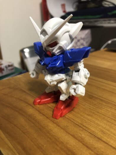 EXSTガンダムエクシア斜面