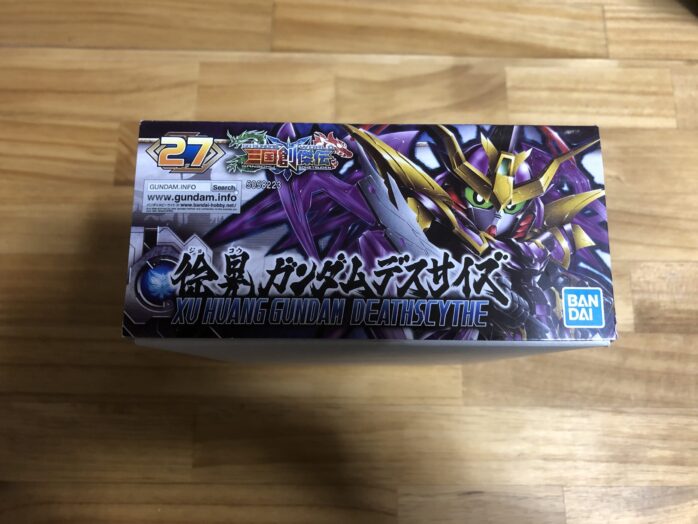 徐晃ガンダムデスサイズパッケージ前横