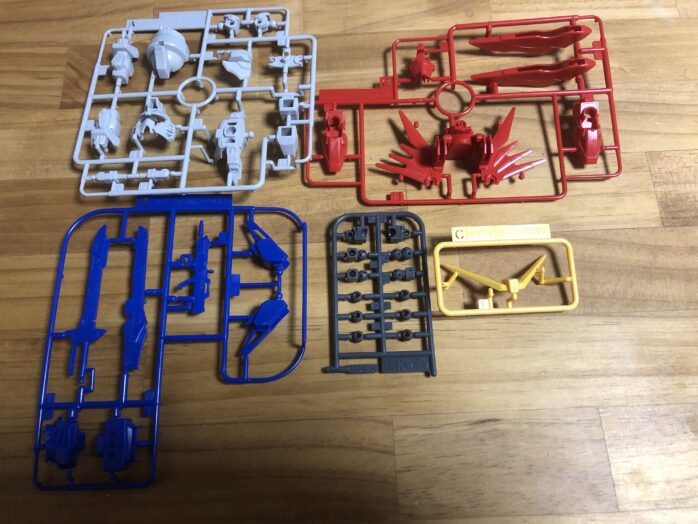 EXSTデスティニーガンダムプラパーツ