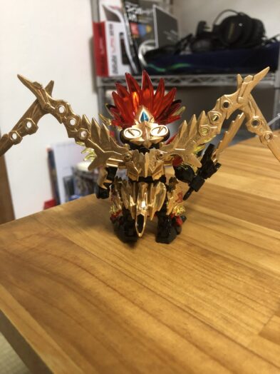 孫堅ガンダムアストレイ塗装背面