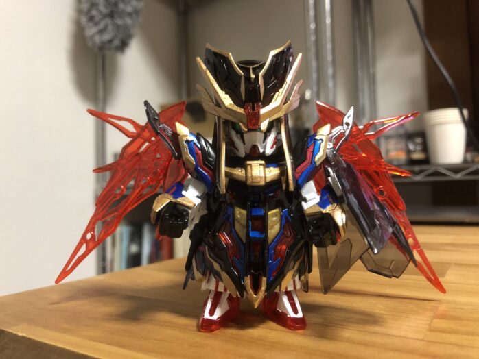 司馬懿デスティニーガンダム塗装正面