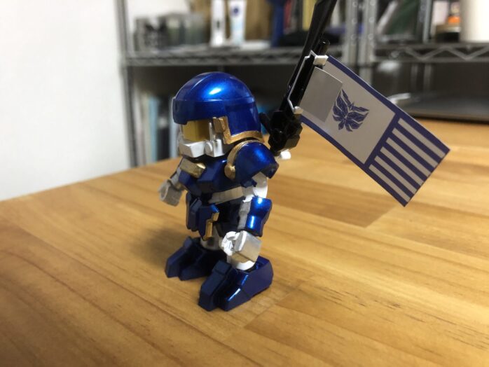 BUG&部隊兵セット塗装ギエリア斜面