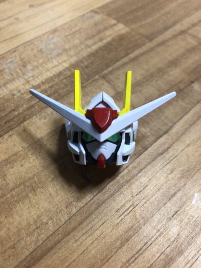 EXSTダブルオーガンダム塗装頭