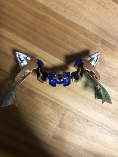 趙雲ダブルオーガンダム塗装バックパック