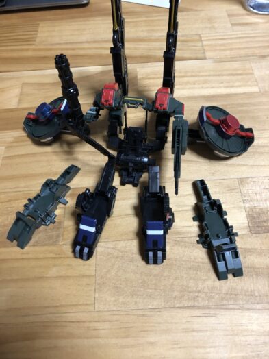 サージェントヴェルデバスターガンダムDXセット強化武装パーツ
