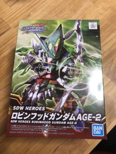 ロビンフッドガンダムAGE2パッケージ