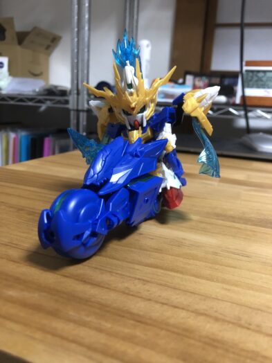 趙雲ダブルオーガンダム&碧竜駆騎乗