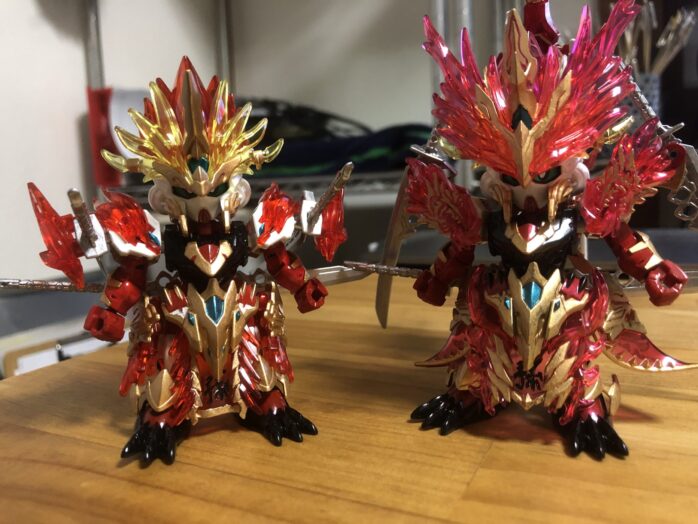 無印と赫炎翔虎