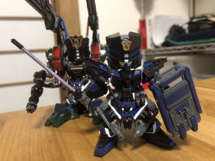 ヴェルデバスター隊員塗装フル装備隊長と